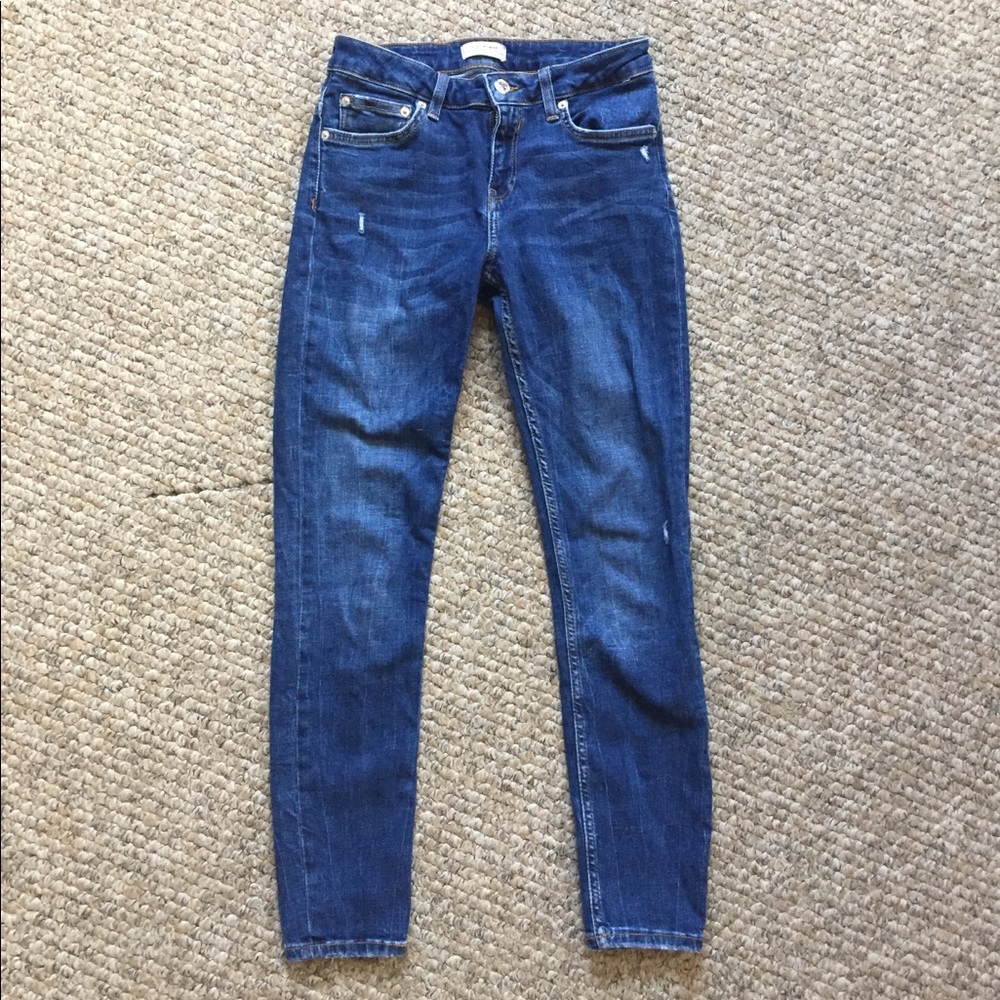Zara blue jeans size 6